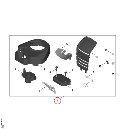 Satz EVC8000.0 61700071012 ORIGINAL STIHL | NewgardenParts.com
