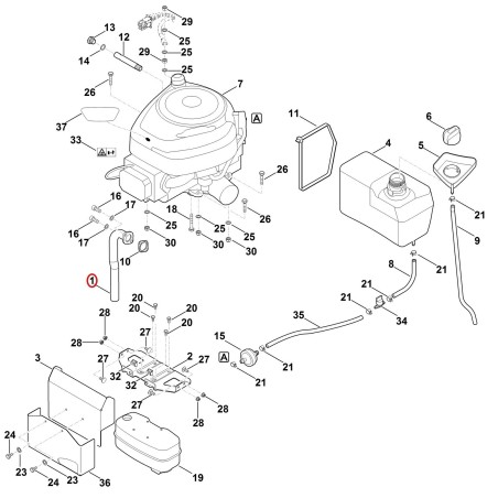 Raccord coudé 61701402531 ORIGINAL STIHL | NewgardenParts.com