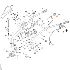 Halter 62507162501 ORIGINAL STIHL | NewgardenParts.com