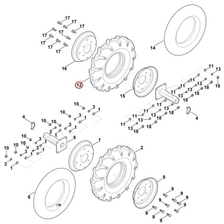 Tyre 62517118801 ORIGINAL STIHL | NewgardenParts.com