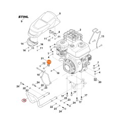 Handle 62517915705 ORIGINAL STIHL | NewgardenParts.com