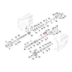 Tornillo hexagonal 62519510804 ORIGINAL STIHL | NewgardenParts.com