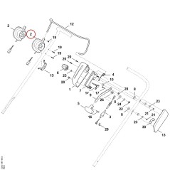 Dead-man switch 62904300410 ORIGINAL STIHL | NewgardenParts.com