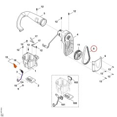 Sangle 62917119900 ORIGINAL STIHL | NewgardenParts.com