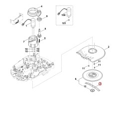 Set lame (10 pezzi) 63090071022 ORIGINALE STIHL