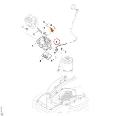 Cavo 63114400306 ORIGINALE STIHL | NewgardenParts.com