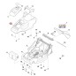 Engine hood assy. 63117602285 ORIGINAL STIHL