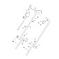 Dead-man switch 63204300403 ORIGINAL STIHL