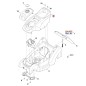 Engine hood 63207602210 ORIGINAL STIHL