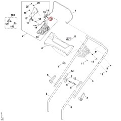 Molla 63384358701 ORIGINALE STIHL | NewgardenParts.com
