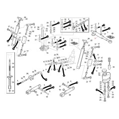 Cilindro doppio stelo TG200 ORIGINALE GIANNI FERRARI BFB 95097200000 | NewgardenParts.com