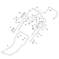 Seilzug 63617007515 ORIGINAL STIHL | NewgardenParts.com