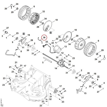 Wiring harness 63924403045 ORIGINAL STIHL | NewgardenParts.com