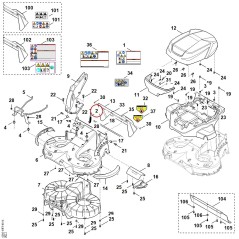 Zugfeder 63927035101 ORIGINAL STIHL | NewgardenParts.com