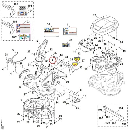 Ressort de tension 63927035101 ORIGINAL STIHL | NewgardenParts.com