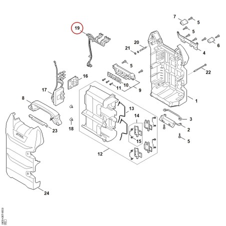 Mazo de cable 69094302200 ORIGINAL STIHL | NewgardenParts.com