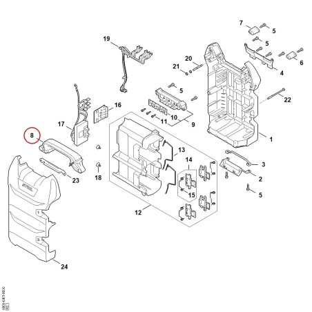 Handle 69094320300 ORIGINAL STIHL | NewgardenParts.com