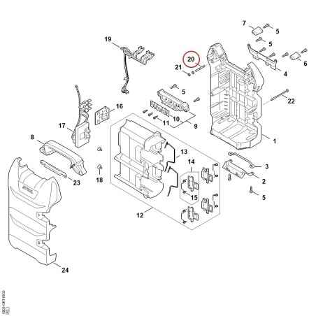 Stud M5x35 91213471080 ORIGINAL STIHL | NewgardenParts.com