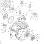 Anillo de junta circular 26x2,5 96459453373 ORIGINAL STIHL