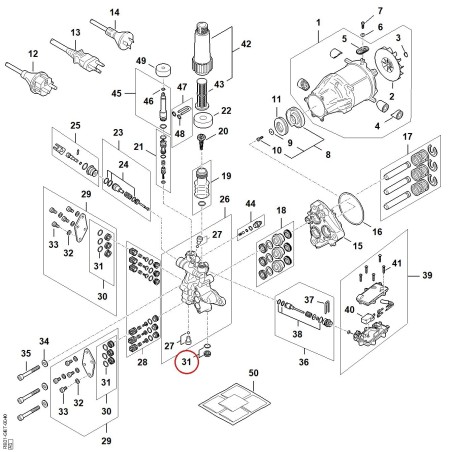 O-Ring 12,42x1,78 96459483180 ORIGINAL STIHL | NewgardenParts.com
