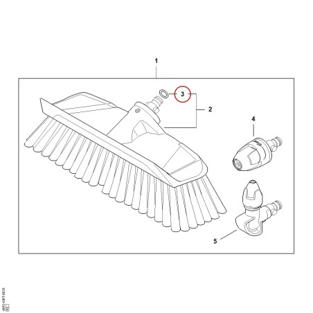O-Ring 9,19 x 2,62 96459530762 ORIGINAL STIHL | NewgardenParts.com