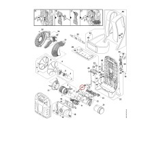 Wiring harness BA034302201 ORIGINAL STIHL | NewgardenParts.com