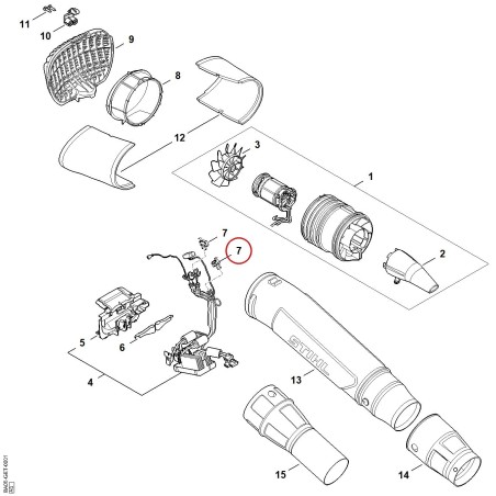 Switch BA064300500 ORIGINAL STIHL | NewgardenParts.com