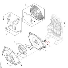 AV-Feder BA077908300 ORIGINAL STIHL | NewgardenParts.com