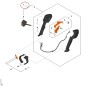 Poignée de commande HMI BA117901300 ORIGINAL STIHL Poignée de commande HMI BA117901300 ORIGINAL STIHL
