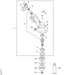Ring FA016428200 ORIGINAL STIHL | NewgardenParts.com