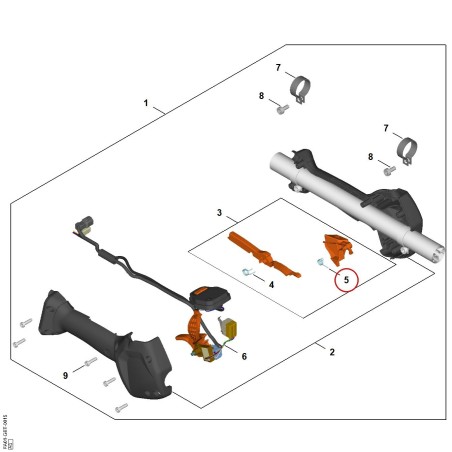 Torsion spring FA031824504 ORIGINAL STIHL | NewgardenParts.com