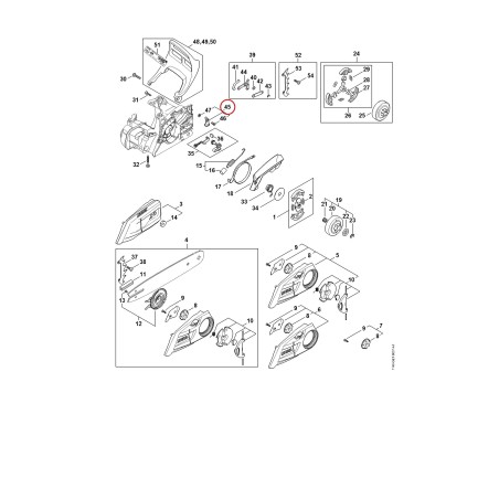 Chain catcher 11486507700 ORIGINAL STIHL | NewgardenParts.com