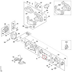 Sleeve FA036083800 ORIGINAL STIHL | NewgardenParts.com