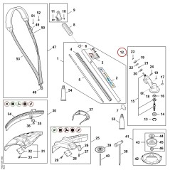 Gear head FA036400101 ORIGINAL STIHL | NewgardenParts.com
