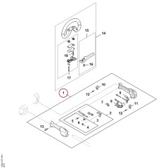 Bedienungsgriff FA037901320 ORIGINAL STIHL | NewgardenParts.com