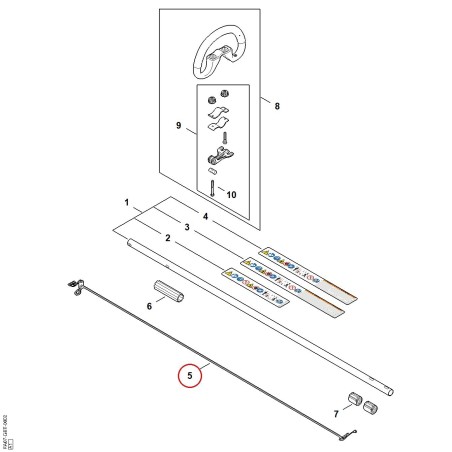 Wiring harness FA074403000 ORIGINAL STIHL | NewgardenParts.com