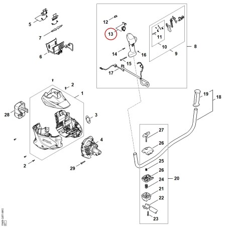 Switch FA084300560 ORIGINAL STIHL | NewgardenParts.com