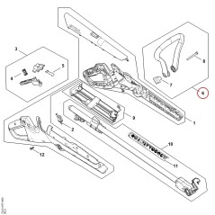 Loop handle FA107901200 ORIGINAL STIHL | NewgardenParts.com