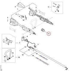 Klemmmutter FA117112600 ORIGINAL STIHL | NewgardenParts.com