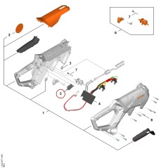 Schalter GA014300500 ORIGINAL STIHL | NewgardenParts.com