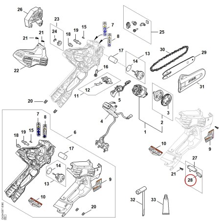 Überlastring GA044912800 ORIGINAL STIHL | NewgardenParts.com
