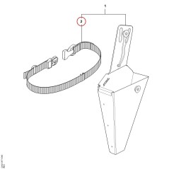 Beingurt GA044913400 ORIGINAL STIHL | NewgardenParts.com