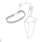 Sangle de jambe GA044913400 ORIGINAL STIHL
