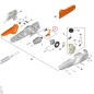 Kettenspanner GA056600700 ORIGINAL STIHL