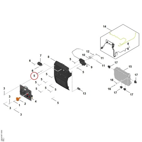 Screw GB109513501 ORIGINAL STIHL | NewgardenParts.com