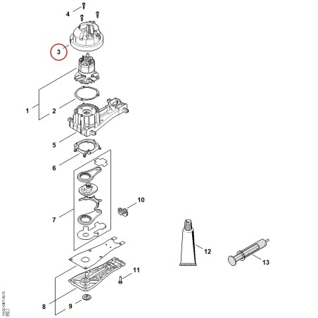 Luftführungshaube HA020800901 ORIGINAL STIHL | NewgardenParts.com