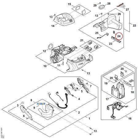 Druckfeder HA024356800 ORIGINAL STIHL | NewgardenParts.com