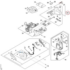 Handle HA027900310 ORIGINAL STIHL | NewgardenParts.com
