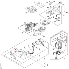 Halter HA027905400 ORIGINAL STIHL | NewgardenParts.com