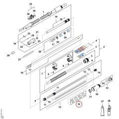 Spring washer kit HA040071003 ORIGINAL STIHL | NewgardenParts.com